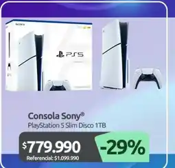 PC Factory Sony - consola oferta