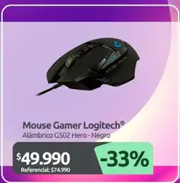 PC Factory Microsoft - mouse gamer logitech oferta