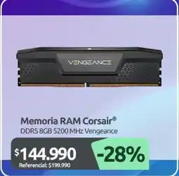 PC Factory Memoria ram corsair oferta