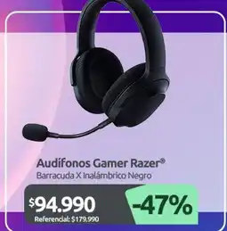 PC Factory Audifonos gamer razer oferta