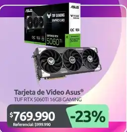 PC Factory Asus - tarjeta de video oferta
