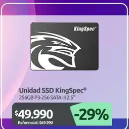 PC Factory Unidad ssd oferta