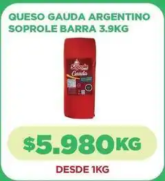 Comercial Castro Soprole - queso argentino barra oferta