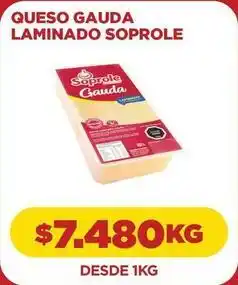 Comercial Castro Soprole - queso gauda laminado oferta