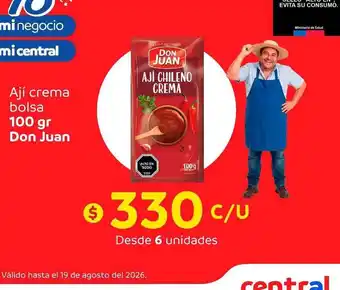 Don juan - aji crema bolsa