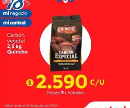 Central Mayorista Quincho - carbón vegetal oferta