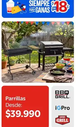Lider Parrillas oferta
