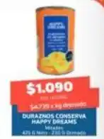 Super Ganga Adult duraznos conserva happy dreams oferta