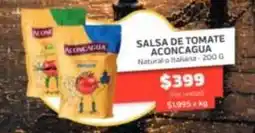 Super Ganga Aconcagua - salsa de tomate oferta