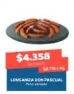 Super Ganga Longaniza don pascual oferta