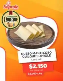Super Ganga Soprole - queso mantecoso oferta