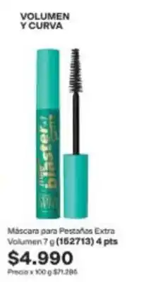 Avon Mascara para prestaños extra volumen oferta