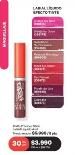 Avon Labal liquido efecto tinte oferta