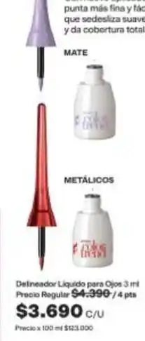 Avon Suave - delineador liquido para ojos 3 ml oferta