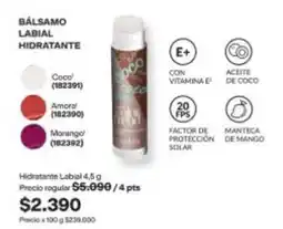 Avon Balsamo labial hidratante oferta