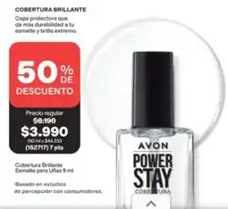 Avon Power - cobertura brillante oferta