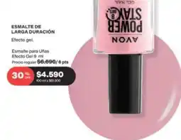 Avon Esmalte de larga duracion oferta