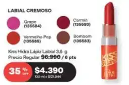 Avon Pop - labial cremoso oferta