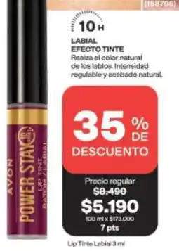 Avon Power - efecto tinte oferta