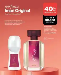 Avon Imari - kit de 2 productos para el cestas y cuerpos oferta