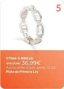 Cristian Lay 57566-5 anillos oferta