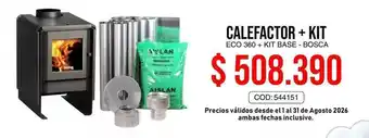 Bosca - calefactor + kit