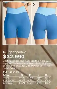 Leonisa Top deportivo oferta