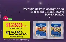 Tottus Súper pollo - pechuga de pollo acaramelada ahumada y asada oferta