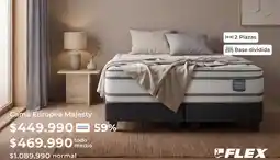 Paris Flex - cama europea majesty oferta
