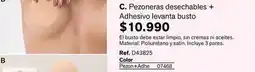 Leonisa Colar pezoneras desechables + adhesivo levanta busto oferta