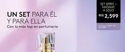 Ésika Spirit - set + magnati a solo oferta