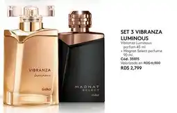 Ésika Magnat - set 3 vibranza luminous oferta