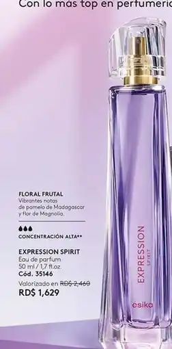 Ésika Spirit - expression oferta