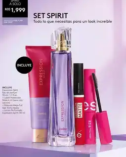 Ésika Spirit - set oferta