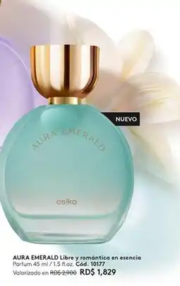 Ésika Aura emeralo libre y romónica en sesencia oferta