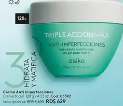 Ésika 120 - crema anti imperfecciones oferta