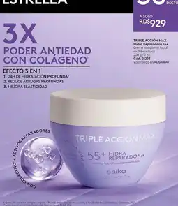 Ésika Triple accion max oferta
