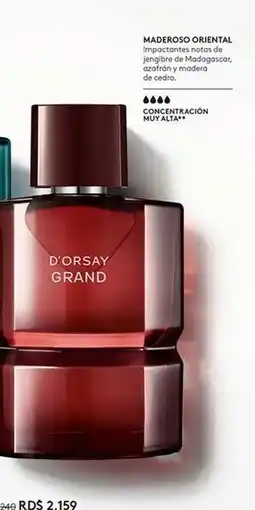 Ésika Maderoso oriental oferta
