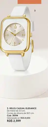 Ésika Metal - 3 reloj casual elegance oferta