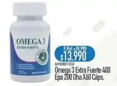 Nautica Omega - 3 extra fuerte 400 epa 200 dha x60 caps oferta