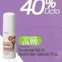Nautica Desodorante roll-on alume aloe-calendula oferta