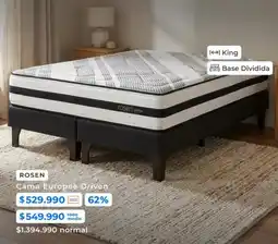 Paris Rosen - cama europea driven oferta