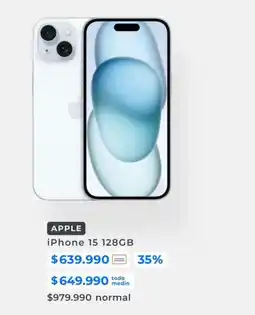 Paris Apple - iphone 15 128gb oferta