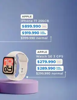 Paris Apple - iphone 17 256gb oferta
