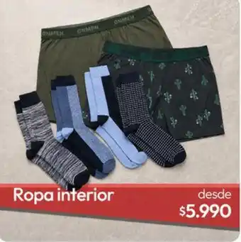 Ropa interior