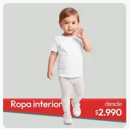 Tricot Ropa interior oferta