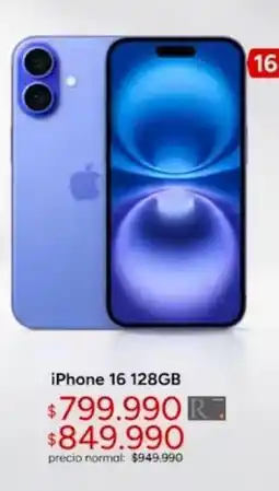 Ripley Iphone 16 128gb oferta