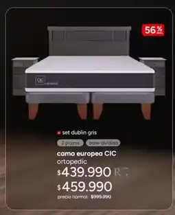 Ripley Msi - cama europea cic oferta