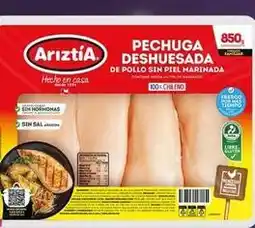 Tottus Ariztía - pechuga de pollo sin piel marinada oferta