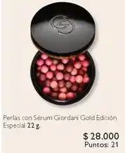 Oriflame Giordani - perlas con sérum gold edicion especial 22 g oferta
